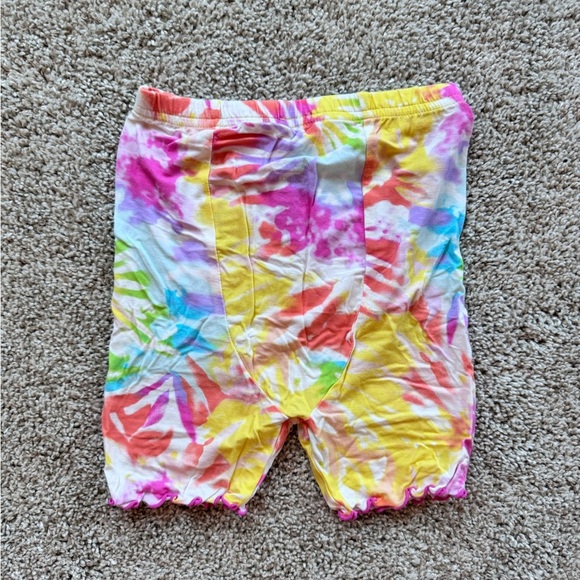 Girls buttery Soft Bamboo Pajamas Tie Dye Short Summer pajamas ruffle size XL - Picture 13 of 14